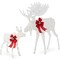 Best Choice Products 2-Piece Moose Family Lighted Christmas Yard Décor Set w/ 370 LED Lights, Stakes, Zip Ties